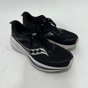 Saucony Omni 22 Men’s 11.5 Running Shoes Black Whites